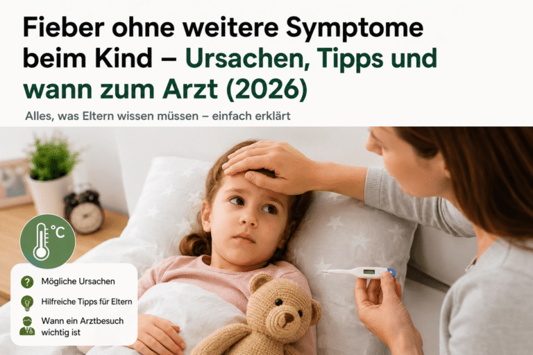 fieber ohne weitere symptome kind