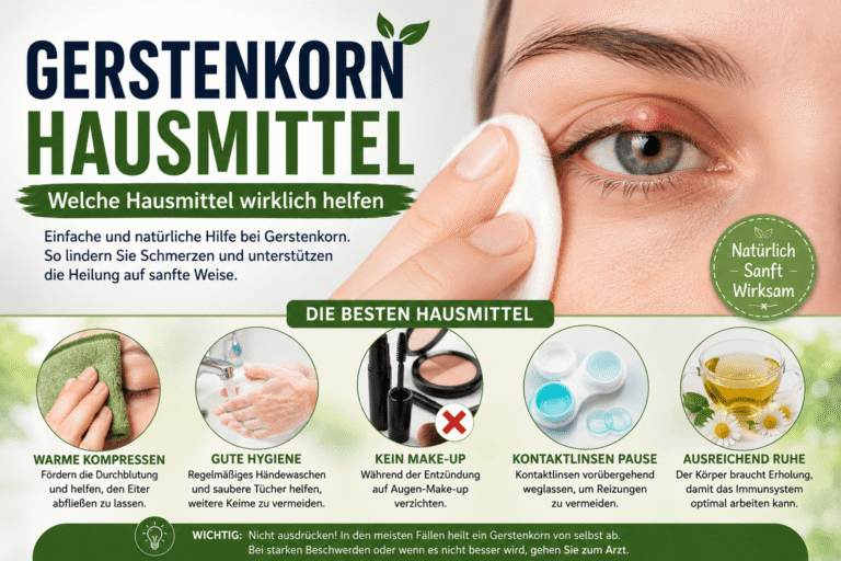 Gerstenkorn Hausmittel – Welche Hausmittel wirklich helfen gerstenkorn hausmittel