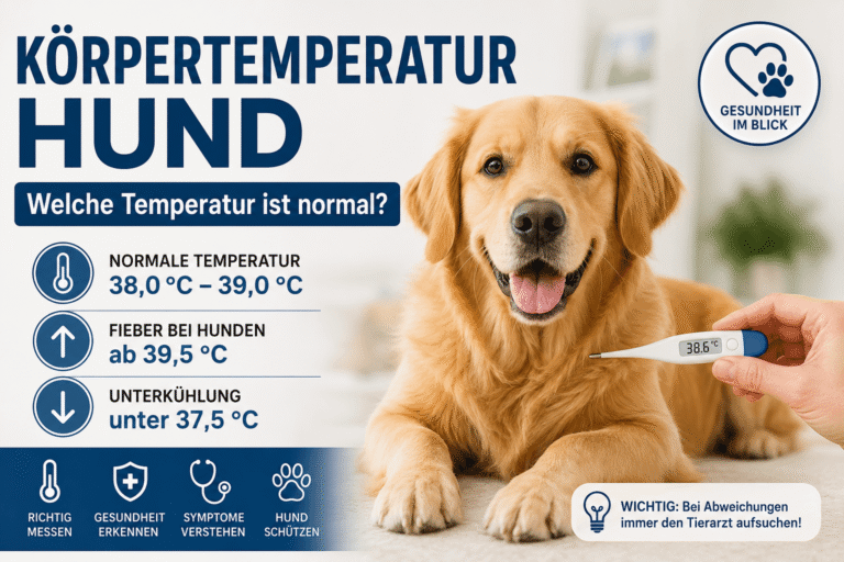 körpertemperatur hund