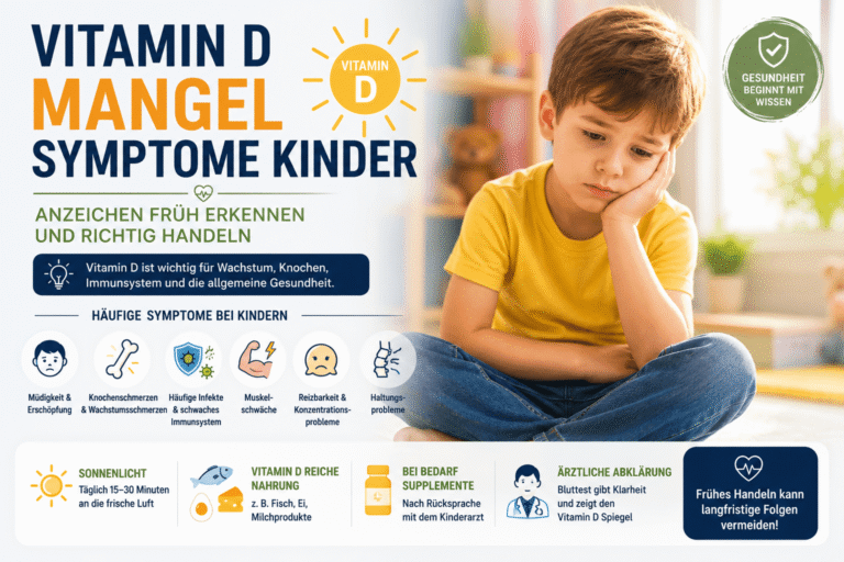 vitamin d mangel symptome kinder